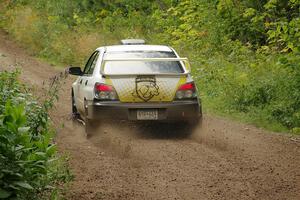 Mark Williams / Steve Harrell Subaru WRX STi on SS1, Crossroads I.