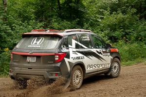 Chris Sladek / John Sharps Honda Passport on SS1, Crossroads I.