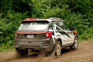 Chris Sladek / John Sharps Honda Passport on SS1, Crossroads I.