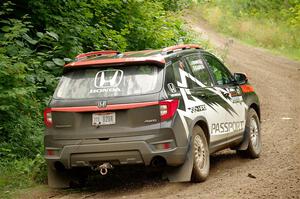 Chris Sladek / John Sharps Honda Passport on SS1, Crossroads I.