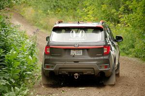 Chris Sladek / John Sharps Honda Passport on SS1, Crossroads I.