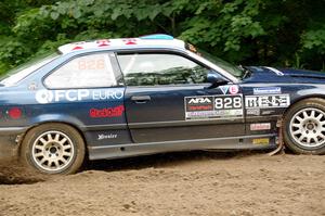 Ryan George / Heather Stieber-George BMW M3 on SS1, Crossroads I.