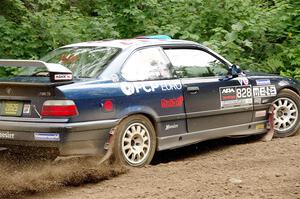 Ryan George / Heather Stieber-George BMW M3 on SS1, Crossroads I.