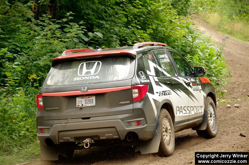 Chris Sladek / John Sharps Honda Passport on SS1, Crossroads I.