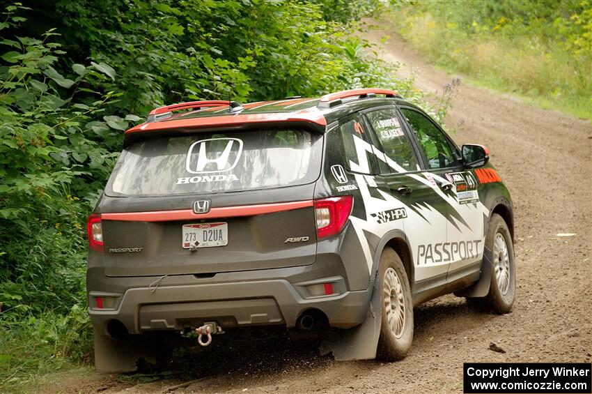 Chris Sladek / John Sharps Honda Passport on SS1, Crossroads I.