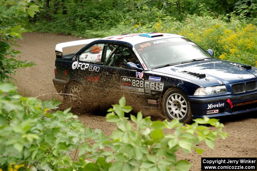 Ryan George / Heather Stieber-George BMW M3 on SS1, Crossroads I.