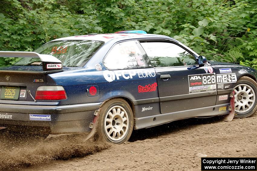 Ryan George / Heather Stieber-George BMW M3 on SS1, Crossroads I.