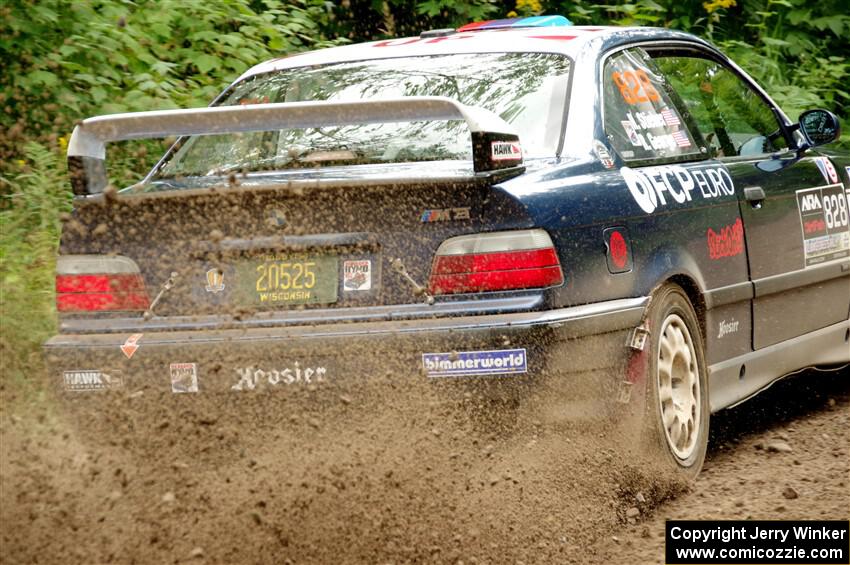 Ryan George / Heather Stieber-George BMW M3 on SS1, Crossroads I.