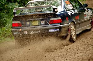 Ryan George / Heather Stieber-George BMW M3 on SS1, Crossroads I.