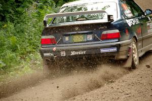 Ryan George / Heather Stieber-George BMW M3 on SS1, Crossroads I.