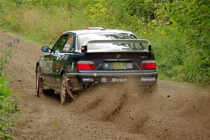 Ryan George / Heather Stieber-George BMW M3 on SS1, Crossroads I.