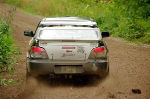 Mark Tabor / Kathryn Hansen Subaru WRX STi on SS1, Crossroads I.