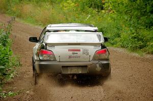 Mark Tabor / Kathryn Hansen Subaru WRX STi on SS1, Crossroads I.