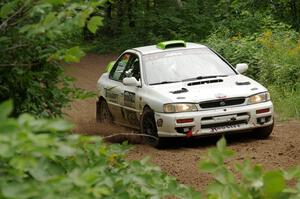 Jordon Haberer / Drew Staples Subaru Impreza on SS1, Crossroads I.