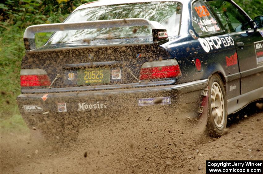 Ryan George / Heather Stieber-George BMW M3 on SS1, Crossroads I.