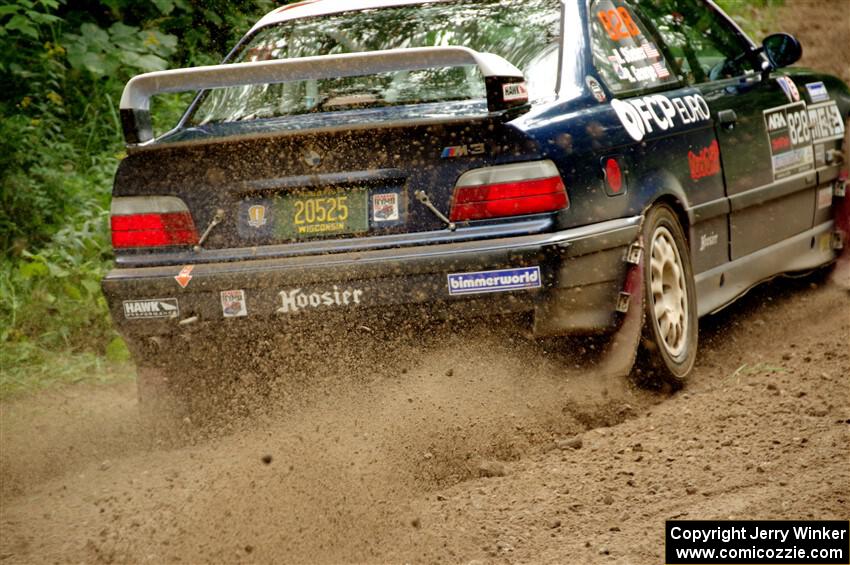 Ryan George / Heather Stieber-George BMW M3 on SS1, Crossroads I.