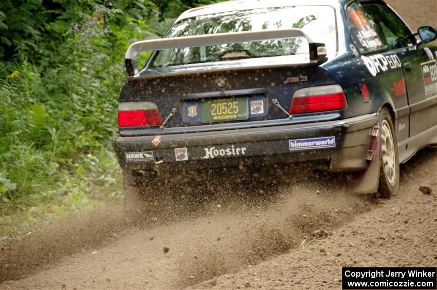 Ryan George / Heather Stieber-George BMW M3 on SS1, Crossroads I.