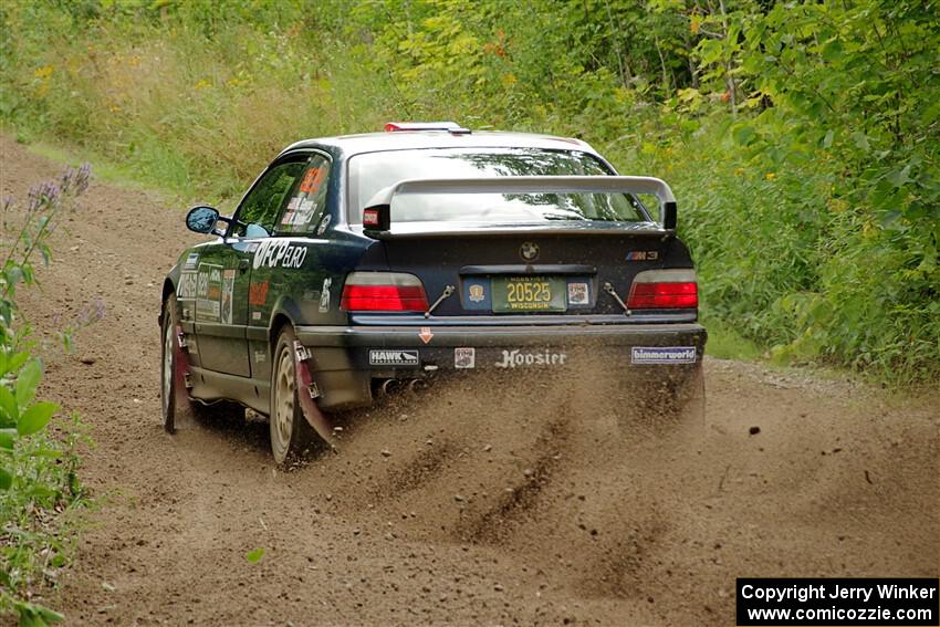 Ryan George / Heather Stieber-George BMW M3 on SS1, Crossroads I.