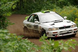 Jordon Haberer / Drew Staples Subaru Impreza on SS1, Crossroads I.