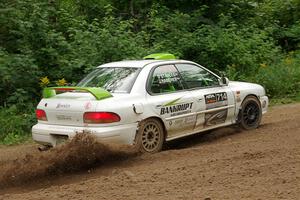 Jordon Haberer / Drew Staples Subaru Impreza on SS1, Crossroads I.