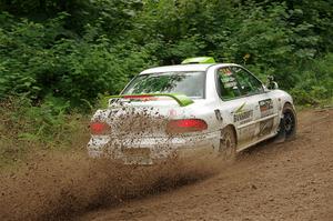 Jordon Haberer / Drew Staples Subaru Impreza on SS1, Crossroads I.