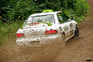 Jordon Haberer / Drew Staples Subaru Impreza on SS1, Crossroads I.