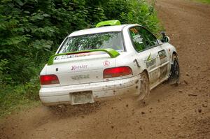 Jordon Haberer / Drew Staples Subaru Impreza on SS1, Crossroads I.