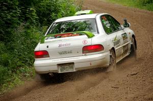 Jordon Haberer / Drew Staples Subaru Impreza on SS1, Crossroads I.