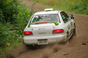 Jordon Haberer / Drew Staples Subaru Impreza on SS1, Crossroads I.