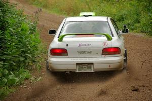 Jordon Haberer / Drew Staples Subaru Impreza on SS1, Crossroads I.