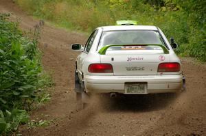 Jordon Haberer / Drew Staples Subaru Impreza on SS1, Crossroads I.