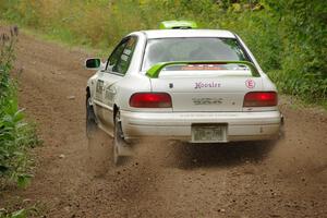 Jordon Haberer / Drew Staples Subaru Impreza on SS1, Crossroads I.