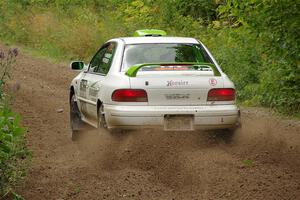 Jordon Haberer / Drew Staples Subaru Impreza on SS1, Crossroads I.