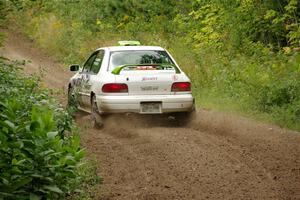 Jordon Haberer / Drew Staples Subaru Impreza on SS1, Crossroads I.