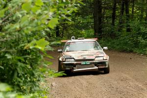 Bret Hunter / Kubo Kordisch Honda CRX on SS1, Crossroads I.