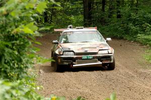 Bret Hunter / Kubo Kordisch Honda CRX on SS1, Crossroads I.