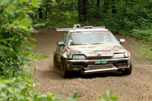 Bret Hunter / Kubo Kordisch Honda CRX on SS1, Crossroads I.