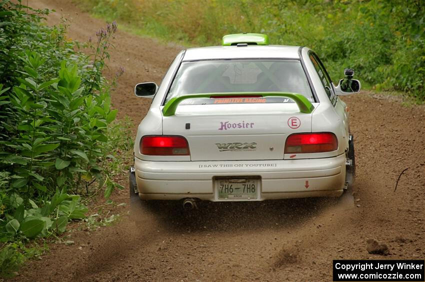 Jordon Haberer / Drew Staples Subaru Impreza on SS1, Crossroads I.