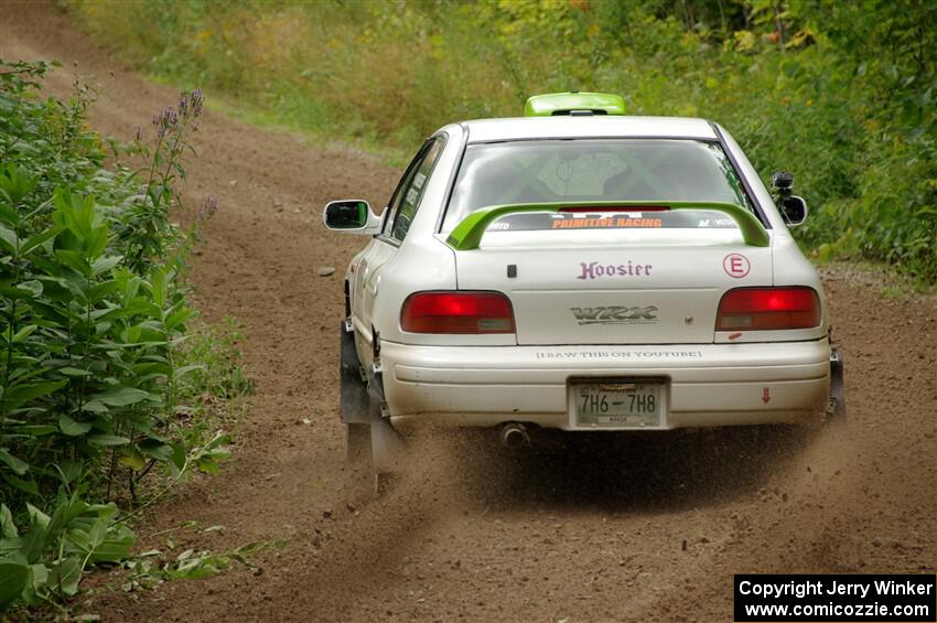 Jordon Haberer / Drew Staples Subaru Impreza on SS1, Crossroads I.