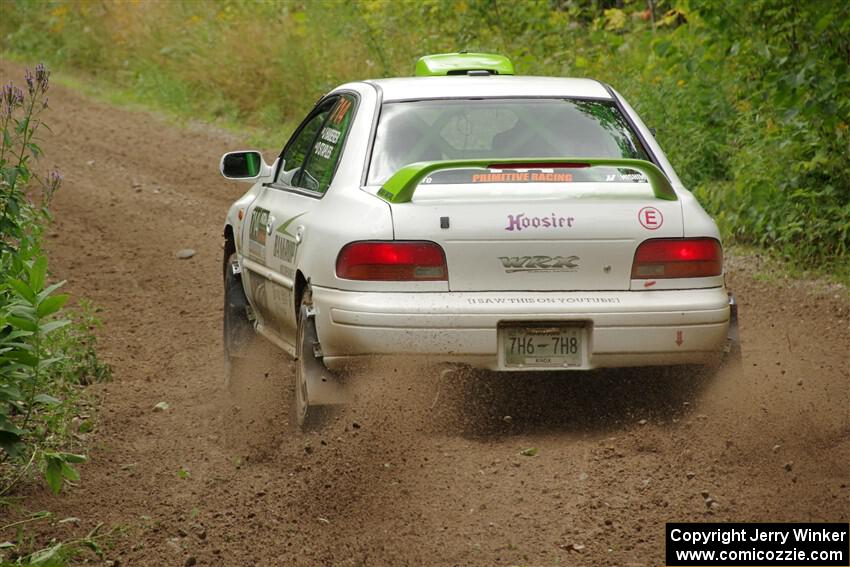 Jordon Haberer / Drew Staples Subaru Impreza on SS1, Crossroads I.