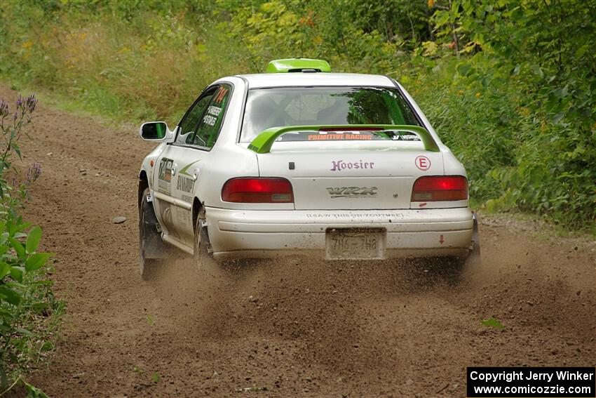 Jordon Haberer / Drew Staples Subaru Impreza on SS1, Crossroads I.