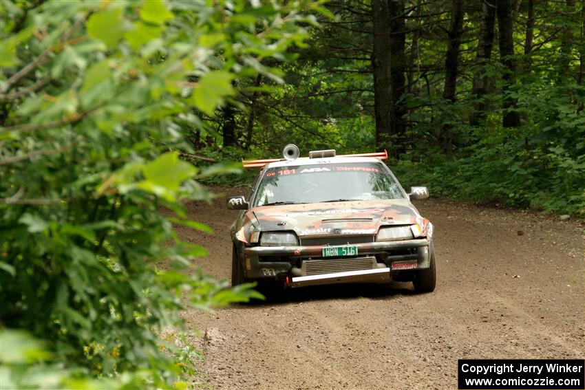 Bret Hunter / Kubo Kordisch Honda CRX on SS1, Crossroads I.