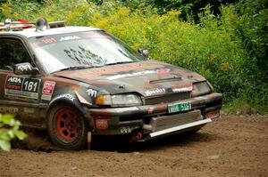 Bret Hunter / Kubo Kordisch Honda CRX on SS1, Crossroads I.