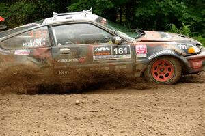 Bret Hunter / Kubo Kordisch Honda CRX on SS1, Crossroads I.