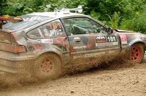 Bret Hunter / Kubo Kordisch Honda CRX on SS1, Crossroads I.