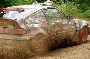 Bret Hunter / Kubo Kordisch Honda CRX on SS1, Crossroads I.