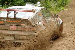 Bret Hunter / Kubo Kordisch Honda CRX on SS1, Crossroads I.