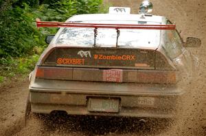 Bret Hunter / Kubo Kordisch Honda CRX on SS1, Crossroads I.