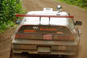 Bret Hunter / Kubo Kordisch Honda CRX on SS1, Crossroads I.