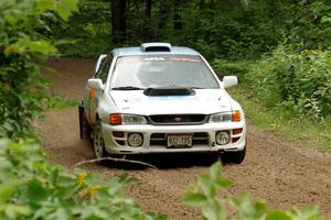 Tyler Matalas / Dustin Sharkozy Subaru Impreza LX on SS1, Crossroads I.